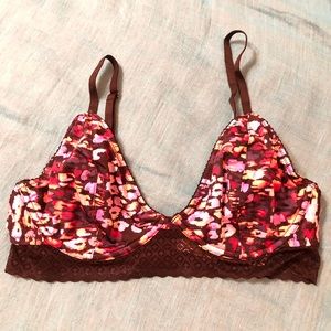 NEW Free People Bra with Lace 36D